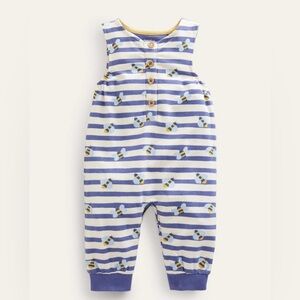 Baby Boden Bee Dungarees Romper